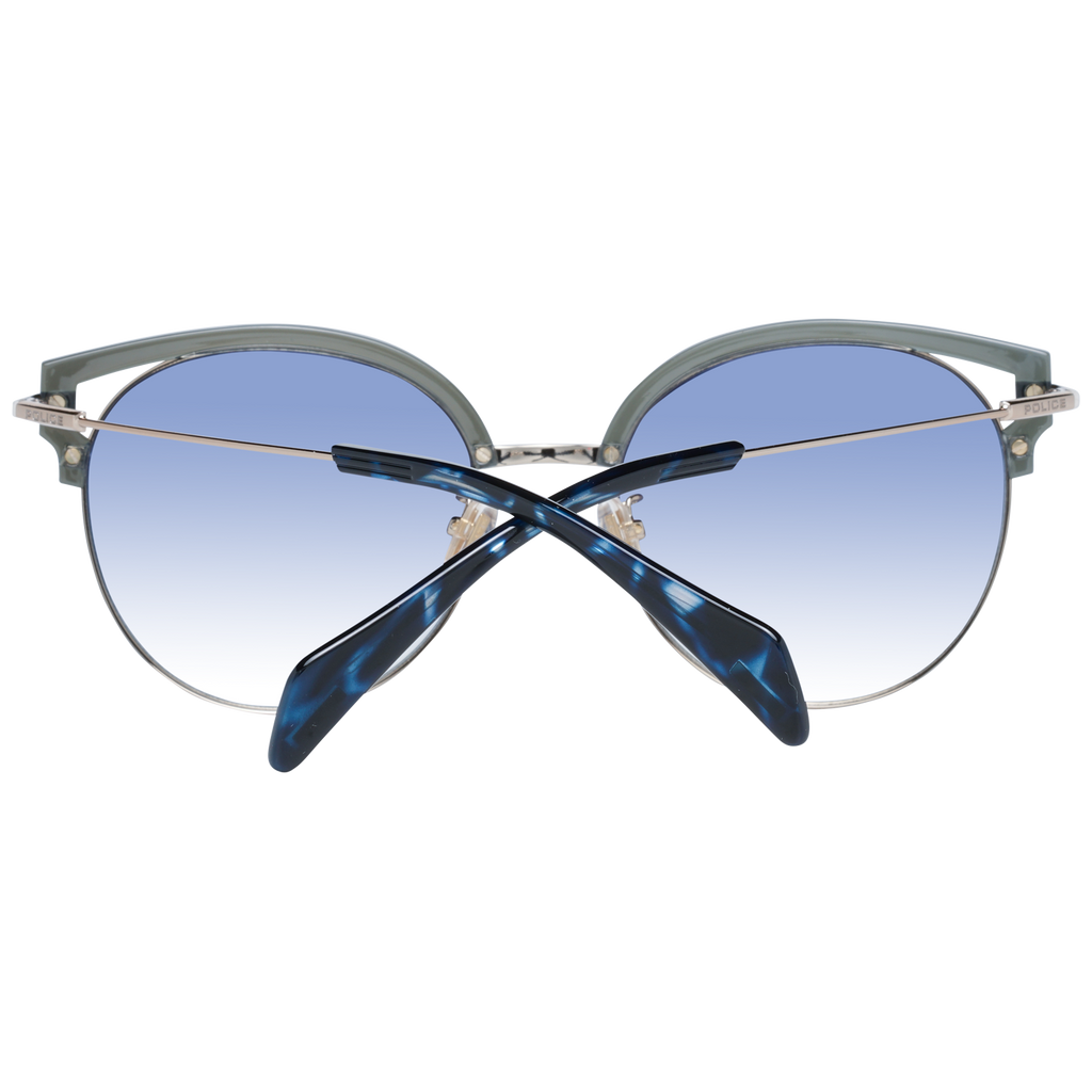 Police sunglasses in Blue with Metal frame, model Police Sunglasses PL739 548FFB, from Burghley & Co – Luxury eyewear UK