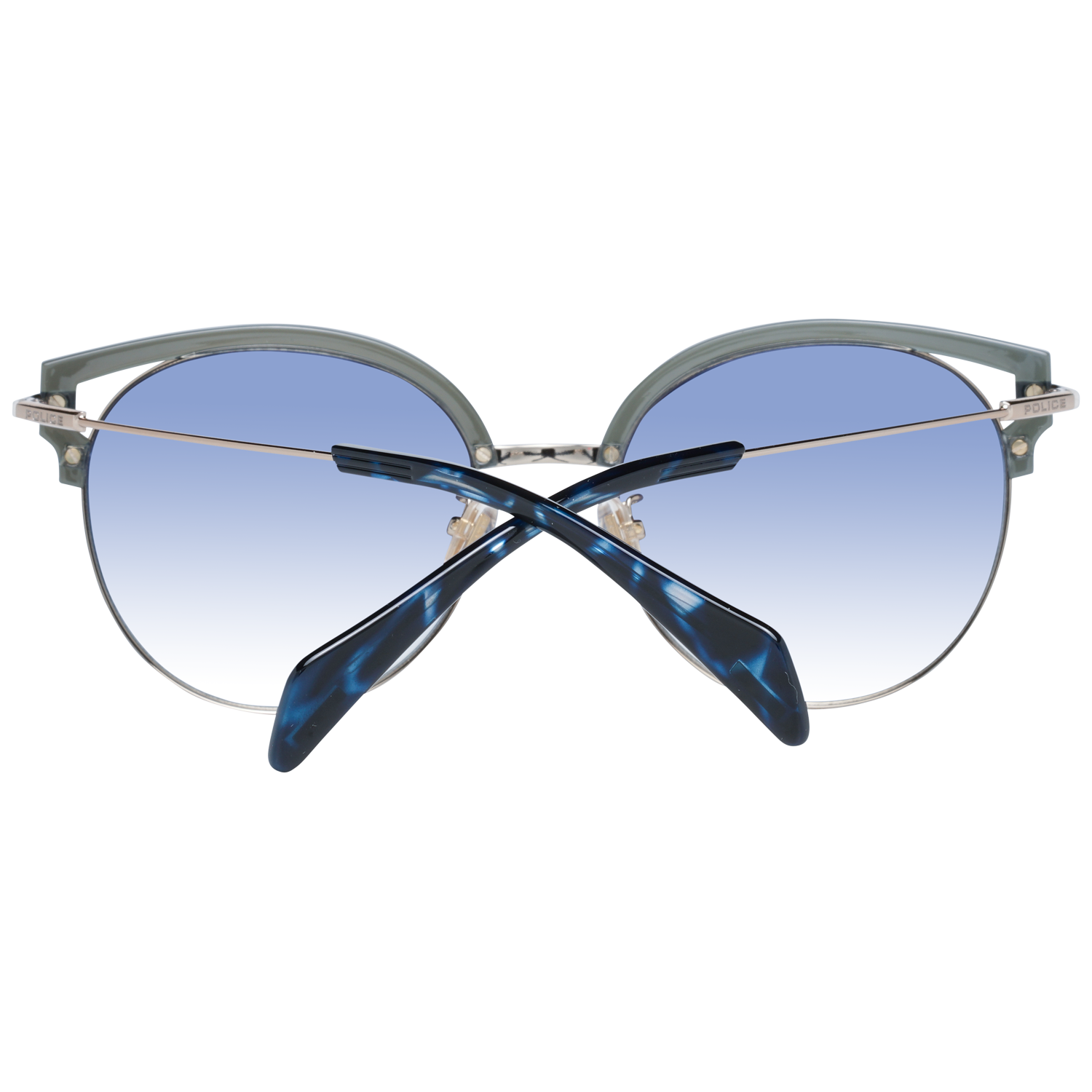 Police sunglasses in Blue with Metal frame, model Police Sunglasses PL739 548FFB, from Burghley & Co – Luxury eyewear UK