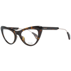 Police Cat-eye glasses in Brown with Metal frame, model Police Optical Frames PL855 50722G, from Burghley & Co – Luxury eyewear UK