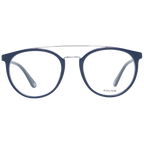 Police Round glasses in Blue with Metal frame, model Police Optical Frames PL881 5109DD, from Burghley & Co – Luxury eyewear UK