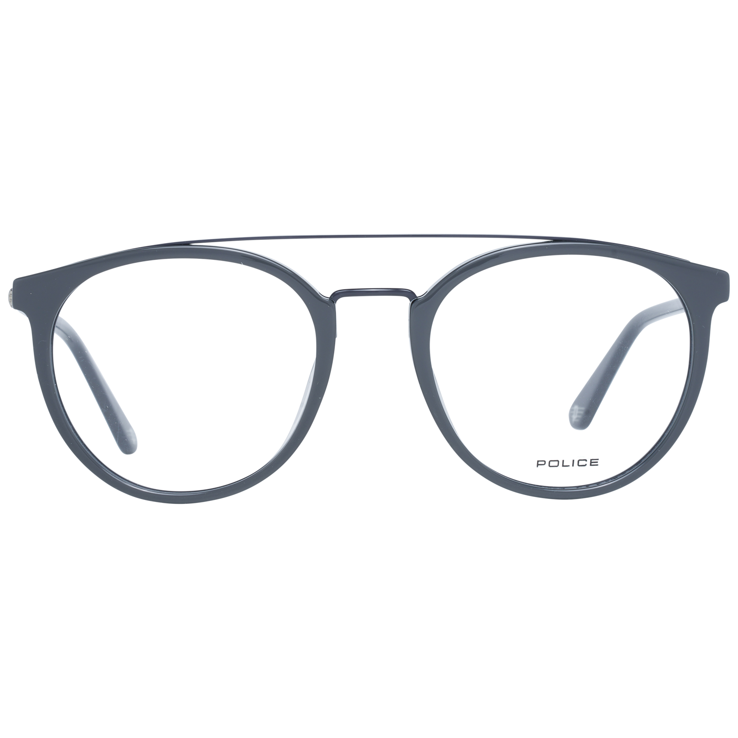 Police glasses in Grey with Metal frame, model Police Optical Frames PL881 510TAM, from Burghley & Co – Luxury eyewear UK