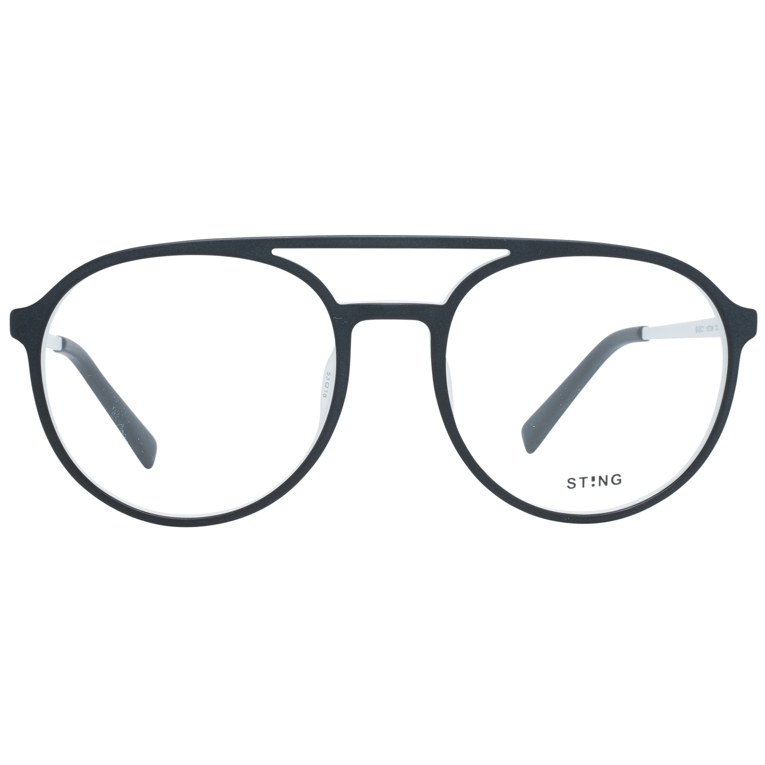 Sting glasses in White with Plastic frame, model Sting Optical Frame VST298 01GG 53, from Burghley & Co – Luxury eyewear UK