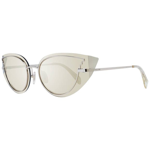 Police Cat-eye sunglasses in Gold with Metal frame, model Police Sunglasses PL939 63594G, from Burghley & Co – Luxury eyewear UK