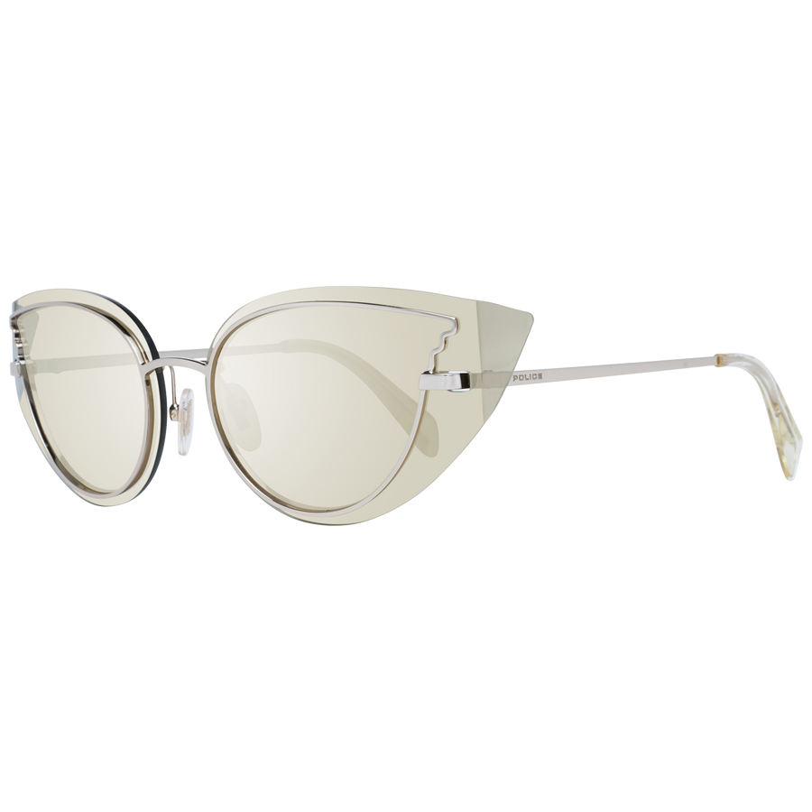 Police Cat-eye sunglasses in Gold with Metal frame, model Police Sunglasses PL939 63594G, from Burghley & Co – Luxury eyewear UK