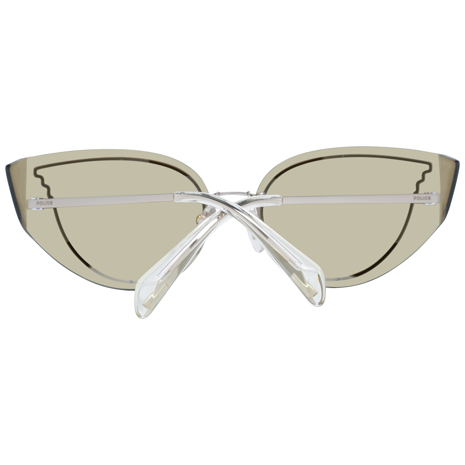 Police Cat-eye sunglasses in Gold with Metal frame, model Police Sunglasses PL939 63594G, from Burghley & Co – Luxury eyewear UK