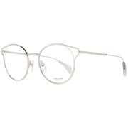 Police glasses in Gold and Pink with Metal frame, model Police Optical Frames PL926 500300, from Burghley & Co – Luxury eyewear UK