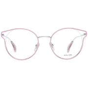 Police Round glasses in Pink with Metal frame, model Police Optical Frames PL926 500SNA, from Burghley & Co – Luxury eyewear UK