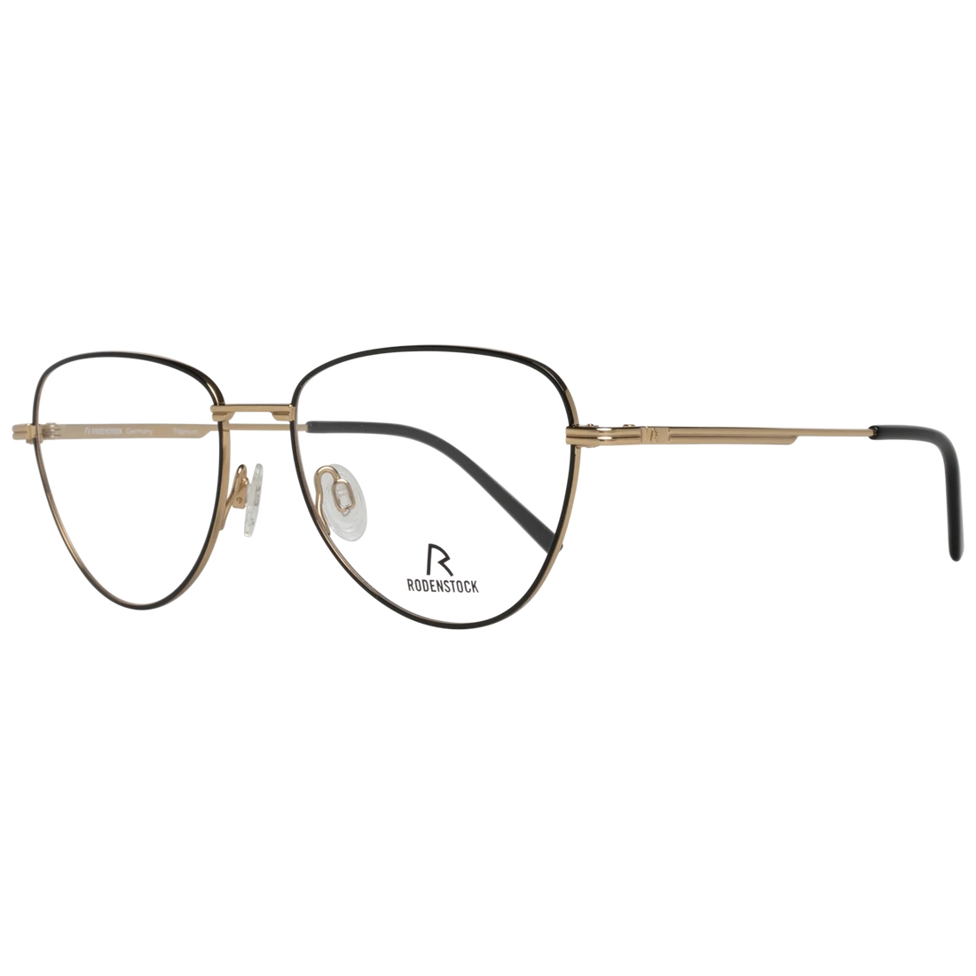 Rodenstock Round glasses, Titanium frame, Rodenstock Optical Frames R7104 52A – Burghley & Co (Image 1)