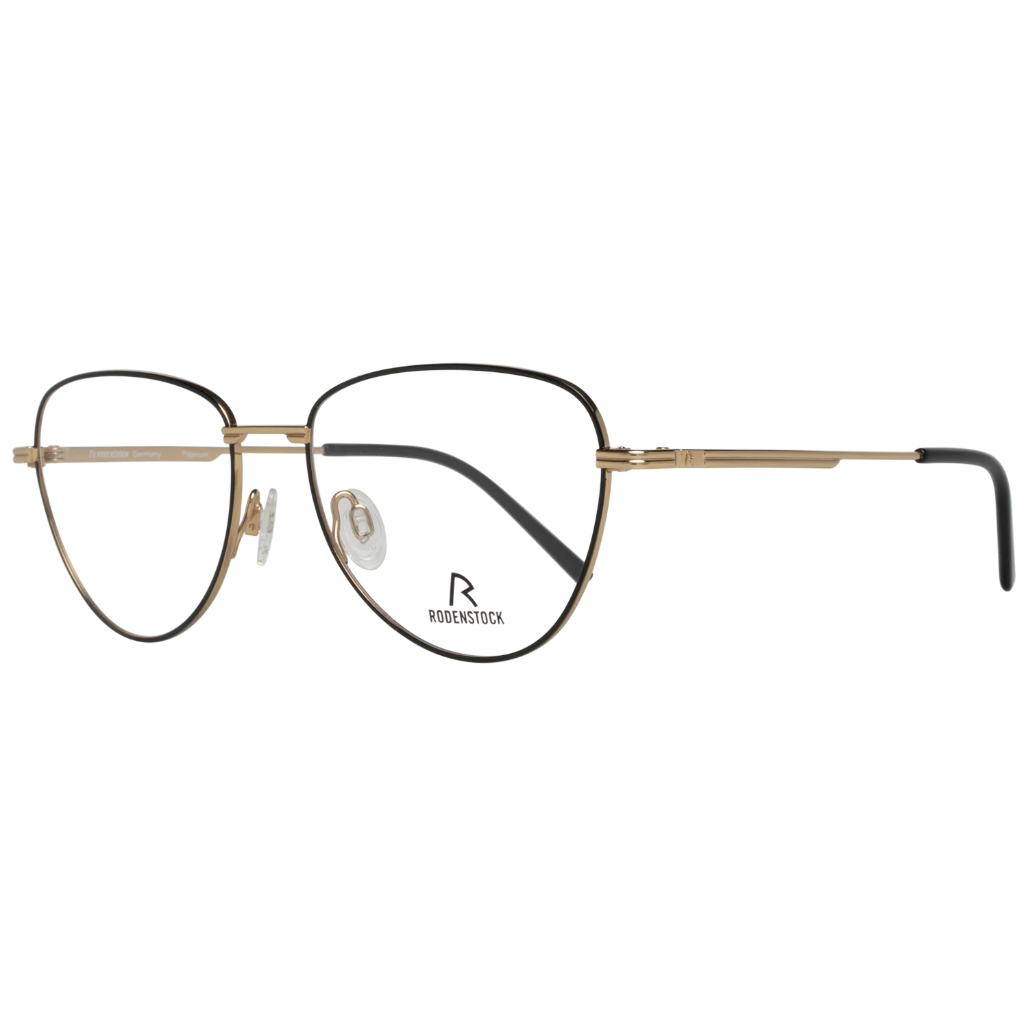 Rodenstock Round glasses, Titanium frame, Rodenstock Optical Frames R7104 52A – Burghley & Co (Image 1)