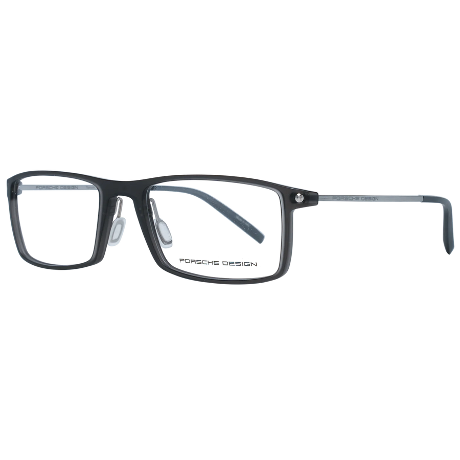 Porsche Design Rectangle glasses, Metal frame, Porsche Design Optical Frames P8384 55C – Burghley & Co (Image 1)