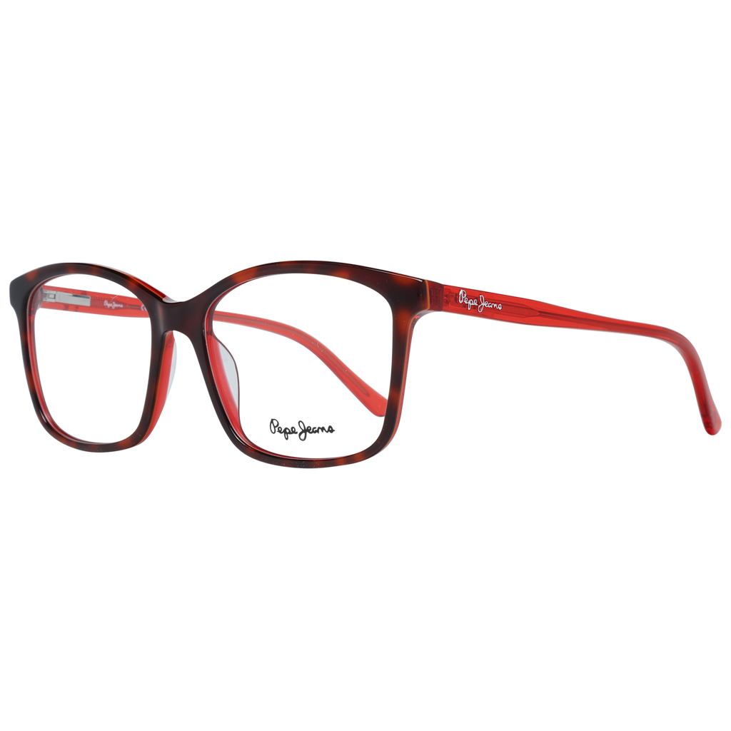 Pepe Jeans Square glasses in Brown with Plastic frame, model Pepe Jeans Optical Frame PJ3269 C3 52, from Burghley & Co – Luxury eyewear UK