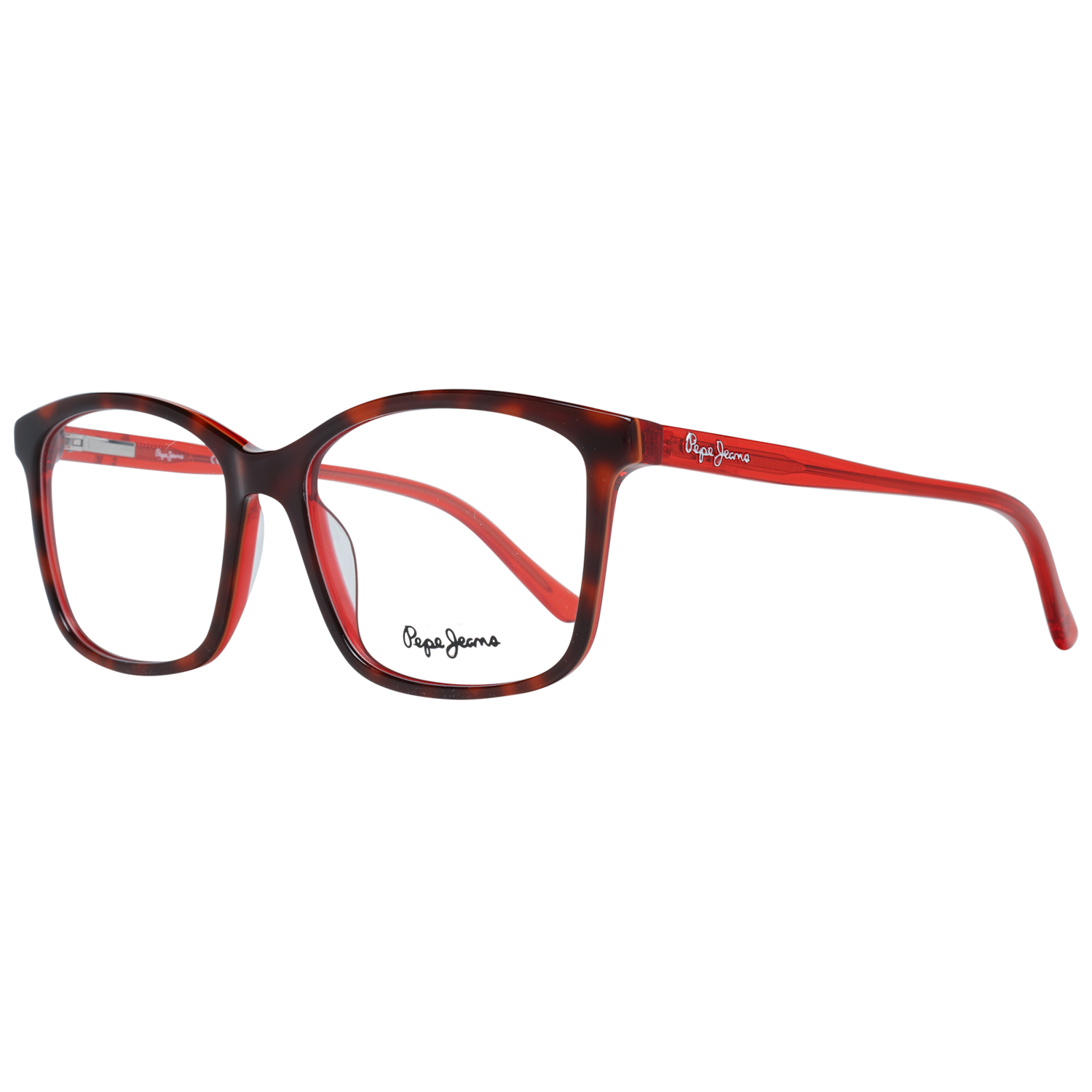 Pepe Jeans Square glasses in Brown with Plastic frame, model Pepe Jeans Optical Frame PJ3269 C3 52, from Burghley & Co – Luxury eyewear UK
