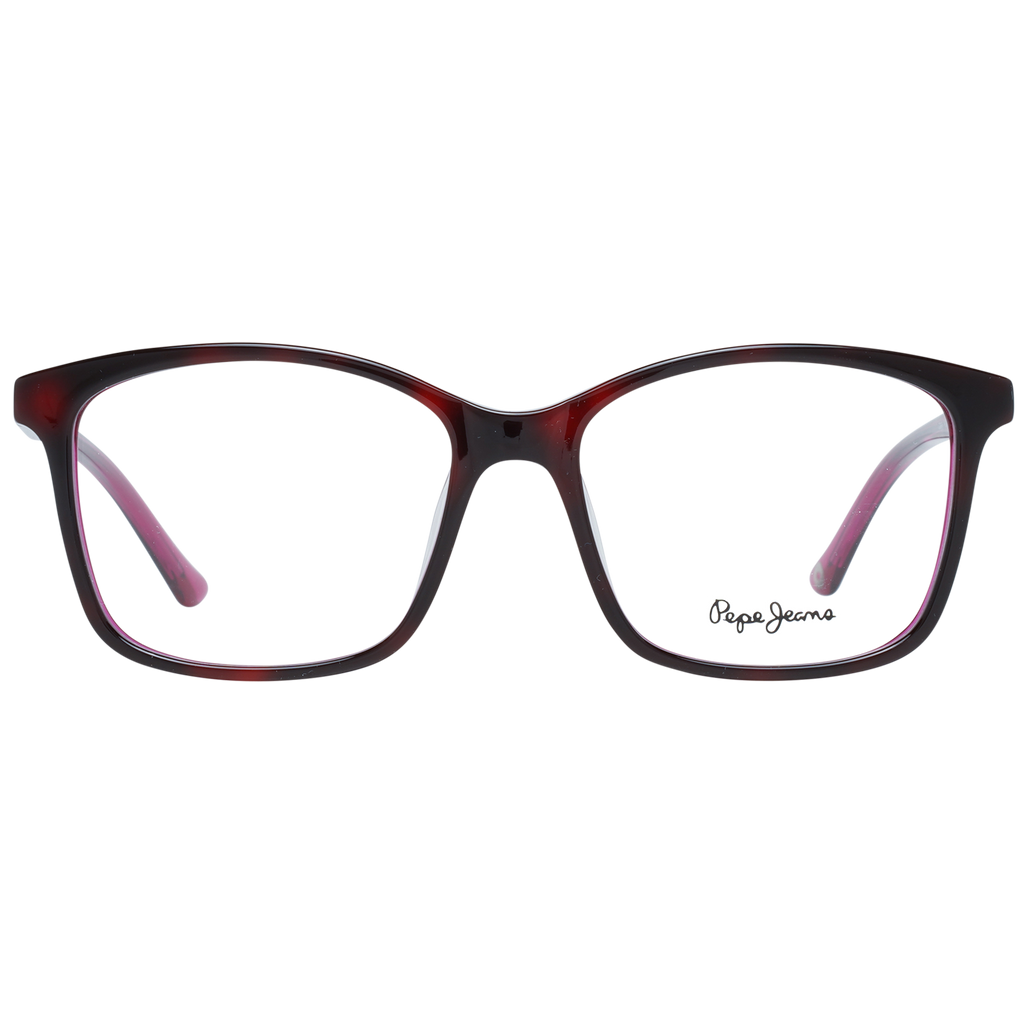 Pepe Jeans glasses in Red with Plastic frame, model Pepe Jeans Optical Frame PJ3269 C2 52, from Burghley & Co – Luxury eyewear UK