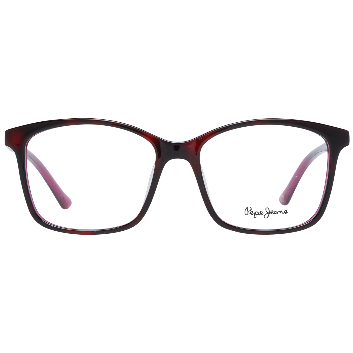 Pepe Jeans glasses in Red with Plastic frame, model Pepe Jeans Optical Frame PJ3269 C2 52, from Burghley & Co – Luxury eyewear UK