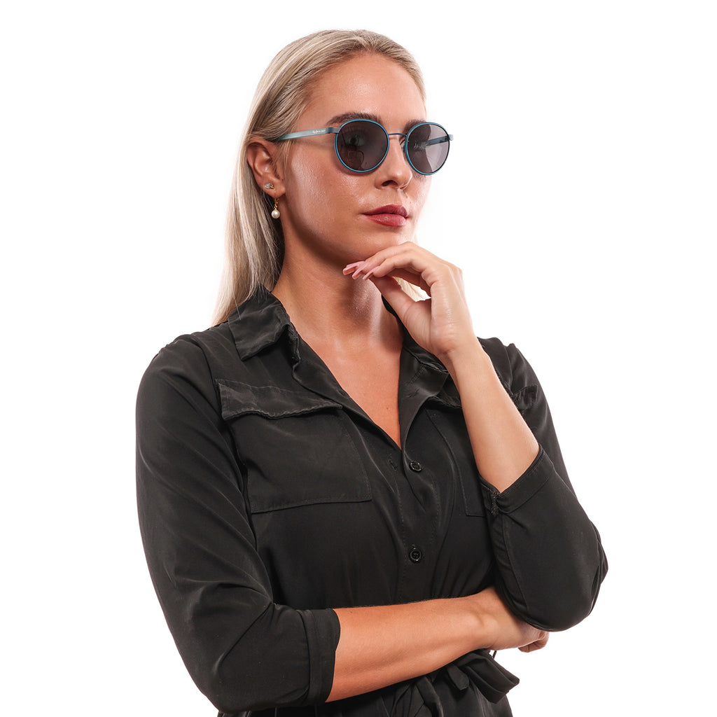 Pepe Jeans Oval sunglasses in Blue with Metal frame, model Pepe Jeans Sunglasses PJ5122 51C1, from Burghley & Co – Luxury eyewear UK