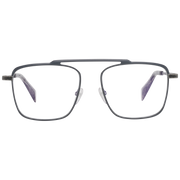 Yohji Yamamoto Aviator glasses in Grey with Titanium frame, model Yohji Yamamoto Optical Frames YY3017 53908, from Burghley & Co – Luxury eyewear UK