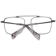 Yohji Yamamoto Aviator glasses in Grey with Titanium frame, model Yohji Yamamoto Optical Frames YY3017 53908, from Burghley & Co – Luxury eyewear UK