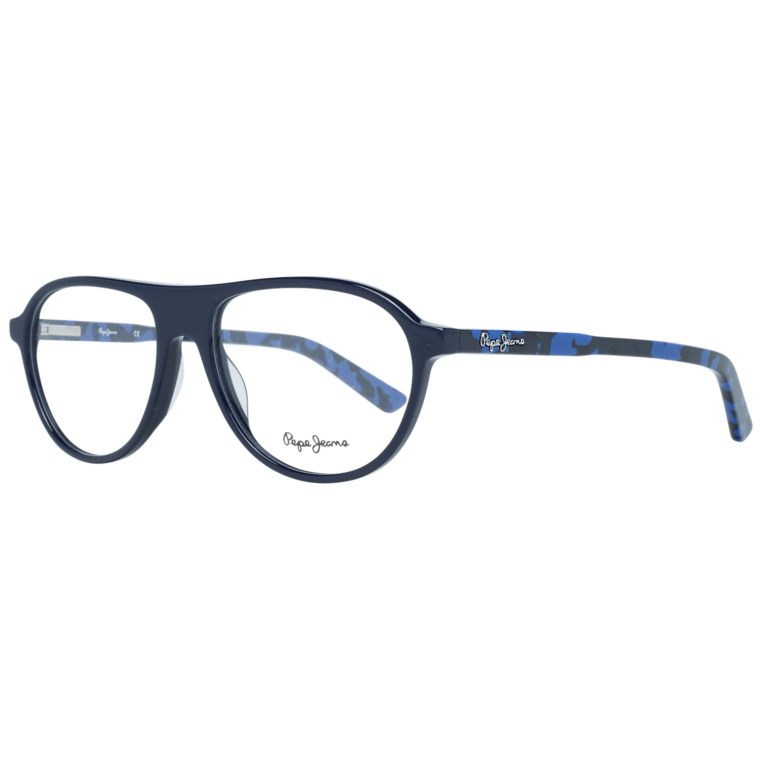 Pepe Jeans Round glasses in Blue with Plastic frame, model Pepe Jeans Optical Frames PJ3291 55C3 Silas, from Burghley & Co – Luxury eyewear UK
