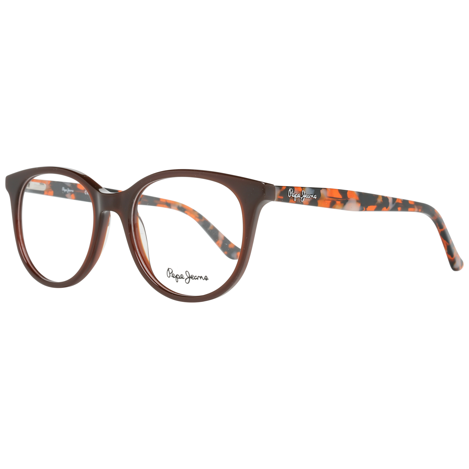 Pepe Jeans Round glasses in Brown with Plastic frame, model Pepe Jeans Optical Frame PJ3288 C2 48, from Burghley & Co – Luxury eyewear UK