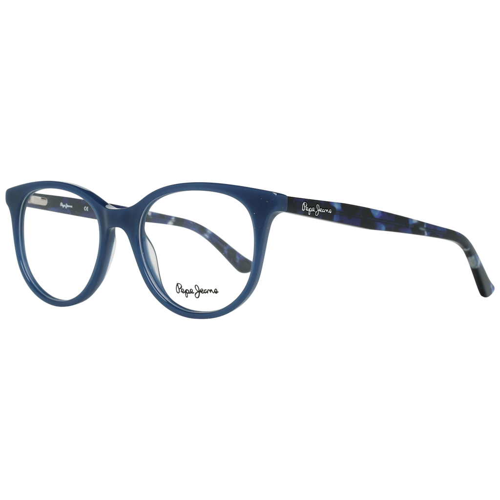 Pepe Jeans Round glasses in Blue with Plastic frame, model Pepe Jeans Optical Frames PJ3288 488C5, from Burghley & Co – Luxury eyewear UK