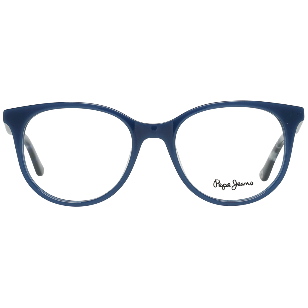 Pepe Jeans Round glasses in Blue with Plastic frame, model Pepe Jeans Optical Frame PJ3288 C5 48, from Burghley & Co – Luxury eyewear UK