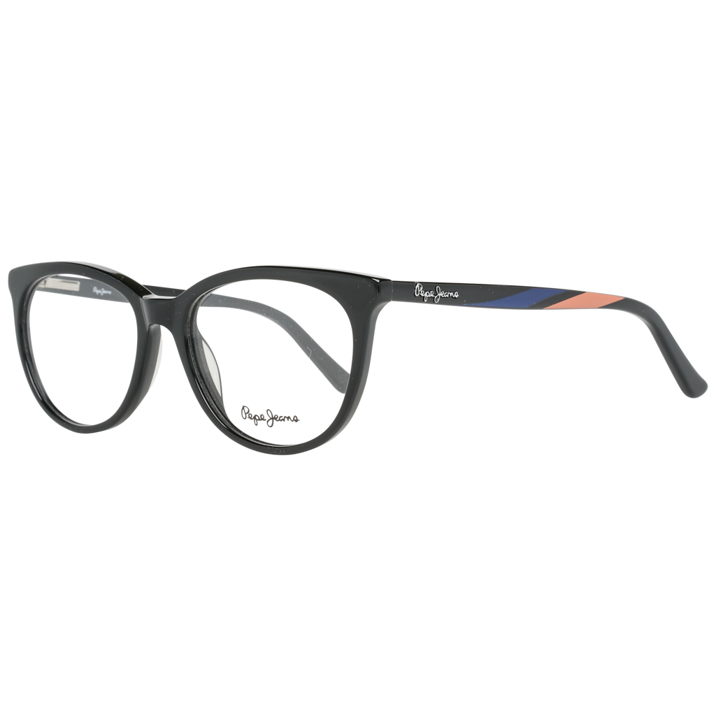 Pepe Jeans Round glasses in Black with Plastic frame, model Pepe Jeans Optical Frame PJ3322 C1 51, from Burghley & Co – Luxury eyewear UK