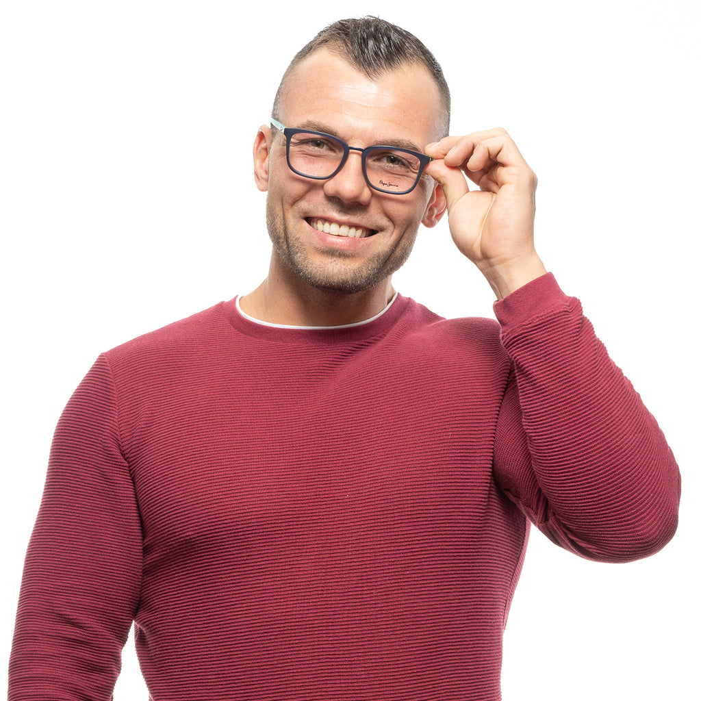 Pepe Jeans Rectangle glasses in Black with Plastic frame, model Pepe Jeans Optical Frames PJ3316 50C3, from Burghley & Co – Luxury eyewear UK