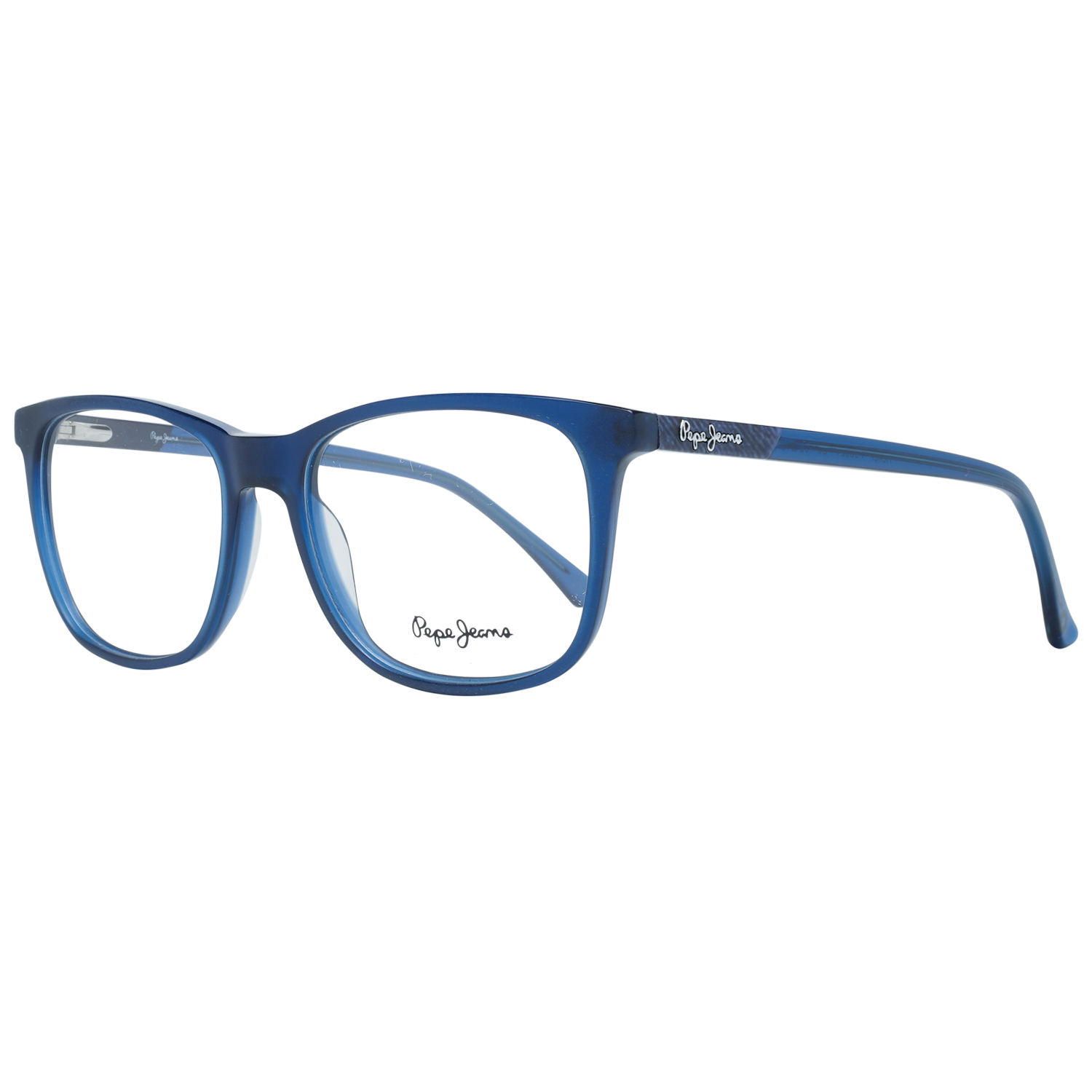 Pepe Jeans Square glasses in Blue with Plastic frame, model Pepe Jeans Optical Frames PJ3324 52C3 Heller, from Burghley & Co – Luxury eyewear UK