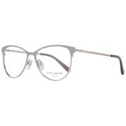 Ted Baker glasses in Grey with Metal frame, model Ted Baker Optical Frames TB2255 54905, from Burghley & Co – Luxury eyewear UK