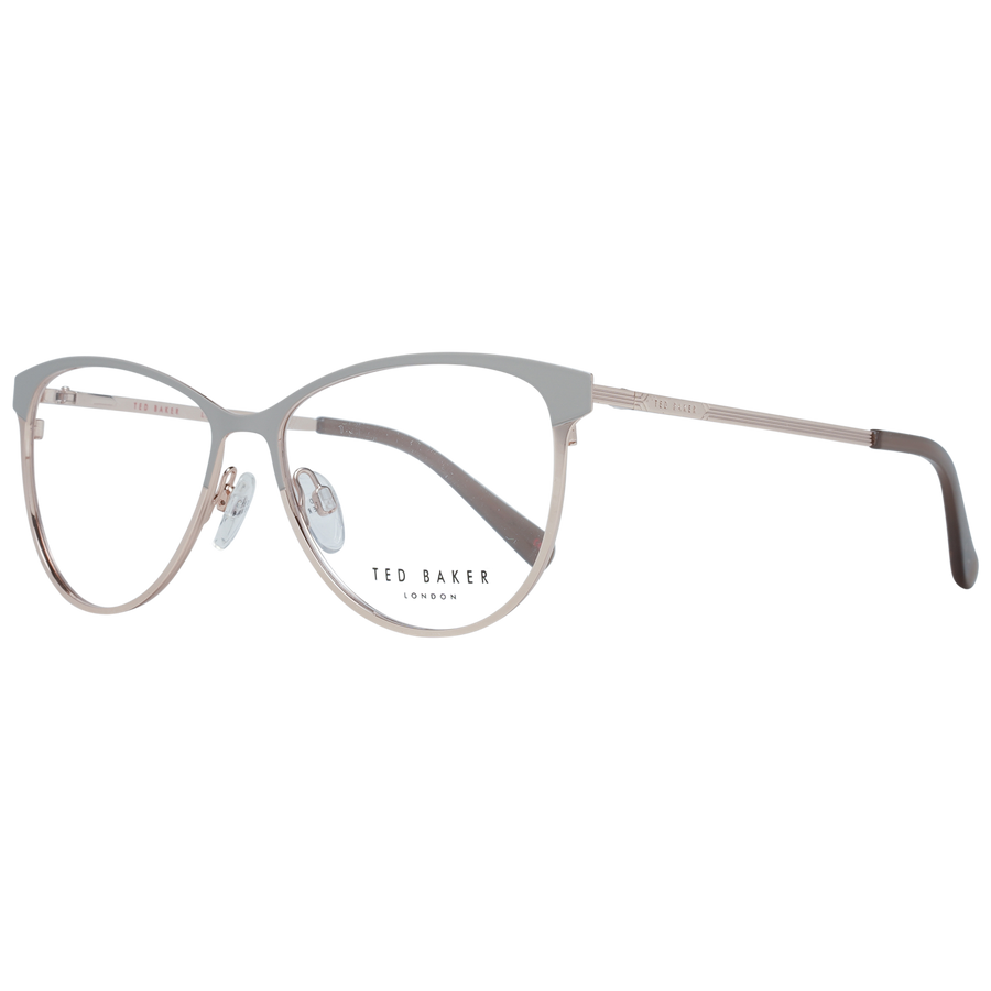 Ted Baker glasses in Grey with Metal frame, model Ted Baker Optical Frames TB2255 54905, from Burghley & Co – Luxury eyewear UK