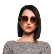 Ted Baker sunglasses in Gold and Pink with Metal frame, model Ted Baker Sunglasses TB1522 59400, from Burghley & Co – Luxury eyewear UK