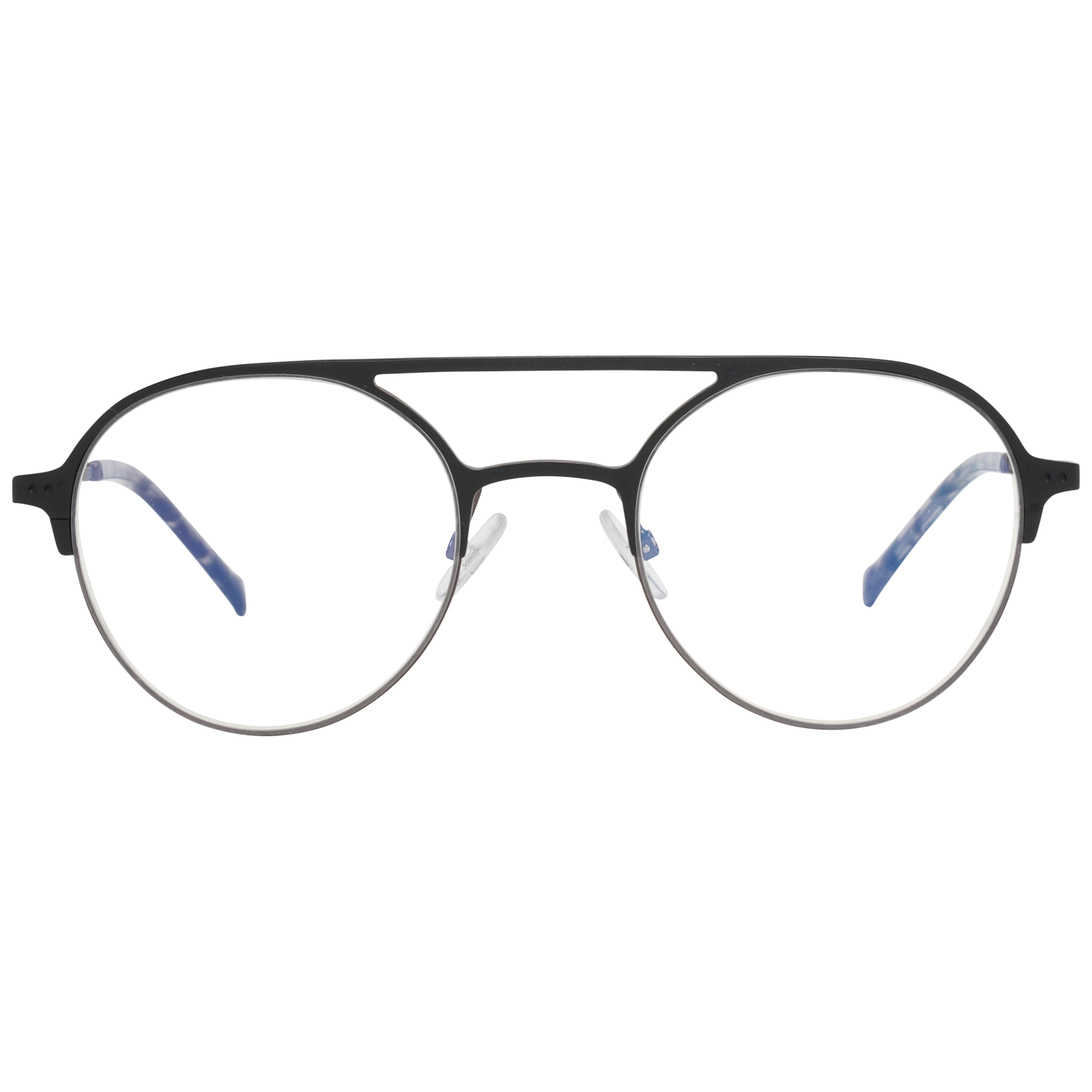 Hackett Bespoke glasses in Black with Metal frame, model Hackett Bespoke Optical Frames HEB249 49002, from Burghley & Co – Luxury eyewear UK