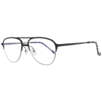 Hackett Bespoke Aviator glasses in Black with Metal frame, model Hackett Bespoke Optical Frames HEB246 53002, from Burghley & Co – Luxury eyewear UK