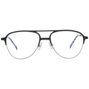 Hackett Bespoke Aviator glasses in Black with Metal frame, model Hackett Bespoke Optical Frames HEB246 53002, from Burghley & Co – Luxury eyewear UK