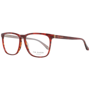 Ted Baker Square glasses in Red with Plastic frame, model Ted Baker Optical Frames TB8208 54259, from Burghley & Co – Luxury eyewear UK