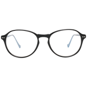 Hackett Bespoke Round glasses in Black with Plastic frame, model Hackett Bespoke Optical Frames HEB247 51001, from Burghley & Co – Luxury eyewear UK
