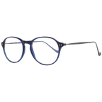 Hackett Bespoke Round glasses in Blue with Metal frame, model Hackett Bespoke Optical Frames HEB247 51683, from Burghley & Co – Luxury eyewear UK