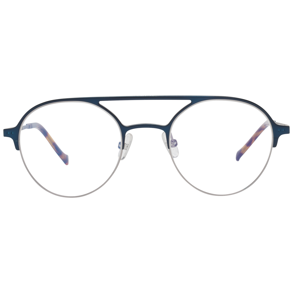 Hackett Bespoke glasses in Blue with Metal frame, model Hackett Bespoke Optical Frames HEB249 49689, from Burghley & Co – Luxury eyewear UK