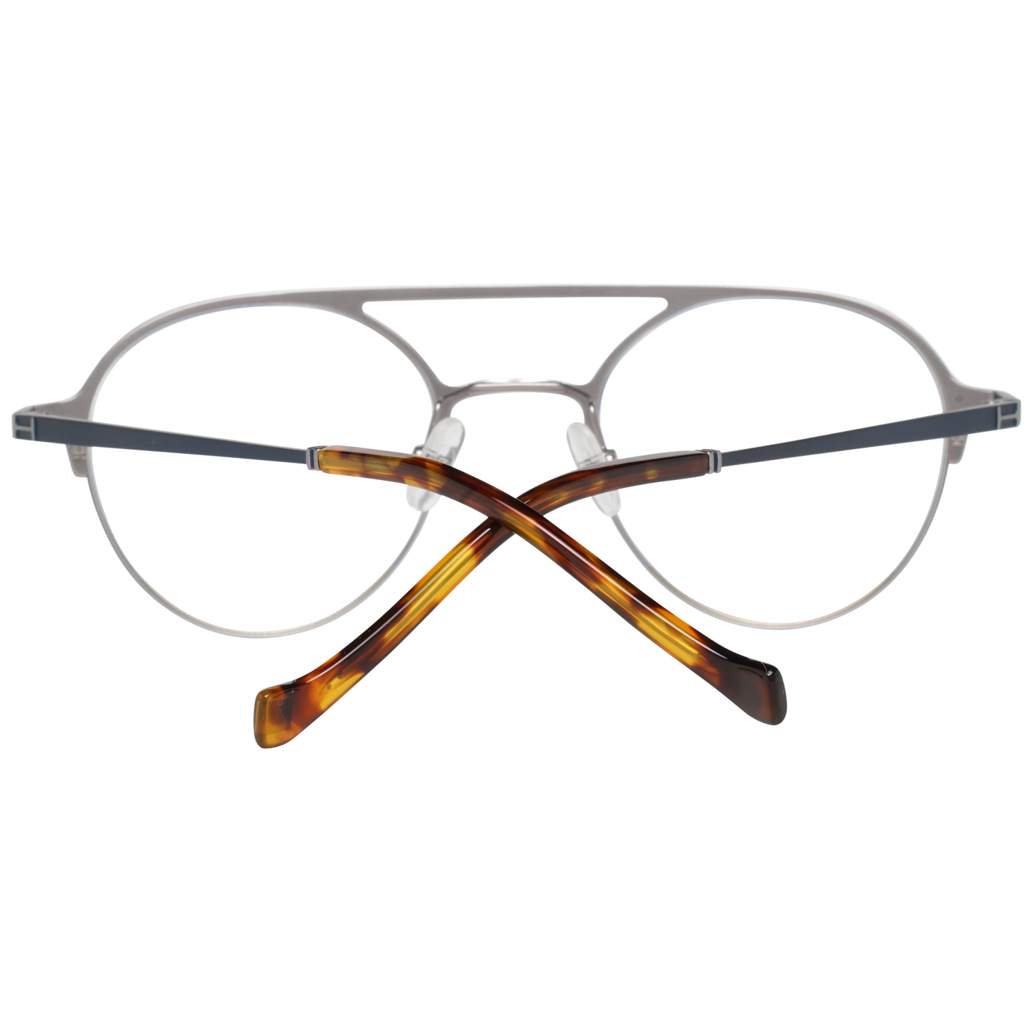 Hackett Bespoke glasses in Blue with Metal frame, model Hackett Bespoke Optical Frames HEB249 49689, from Burghley & Co – Luxury eyewear UK