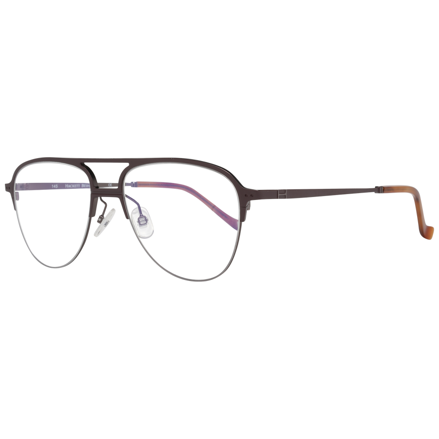 Hackett Bespoke glasses in Brown with Metal frame, model Hackett Bespoke Optical Frames HEB246 53175, from Burghley & Co – Luxury eyewear UK