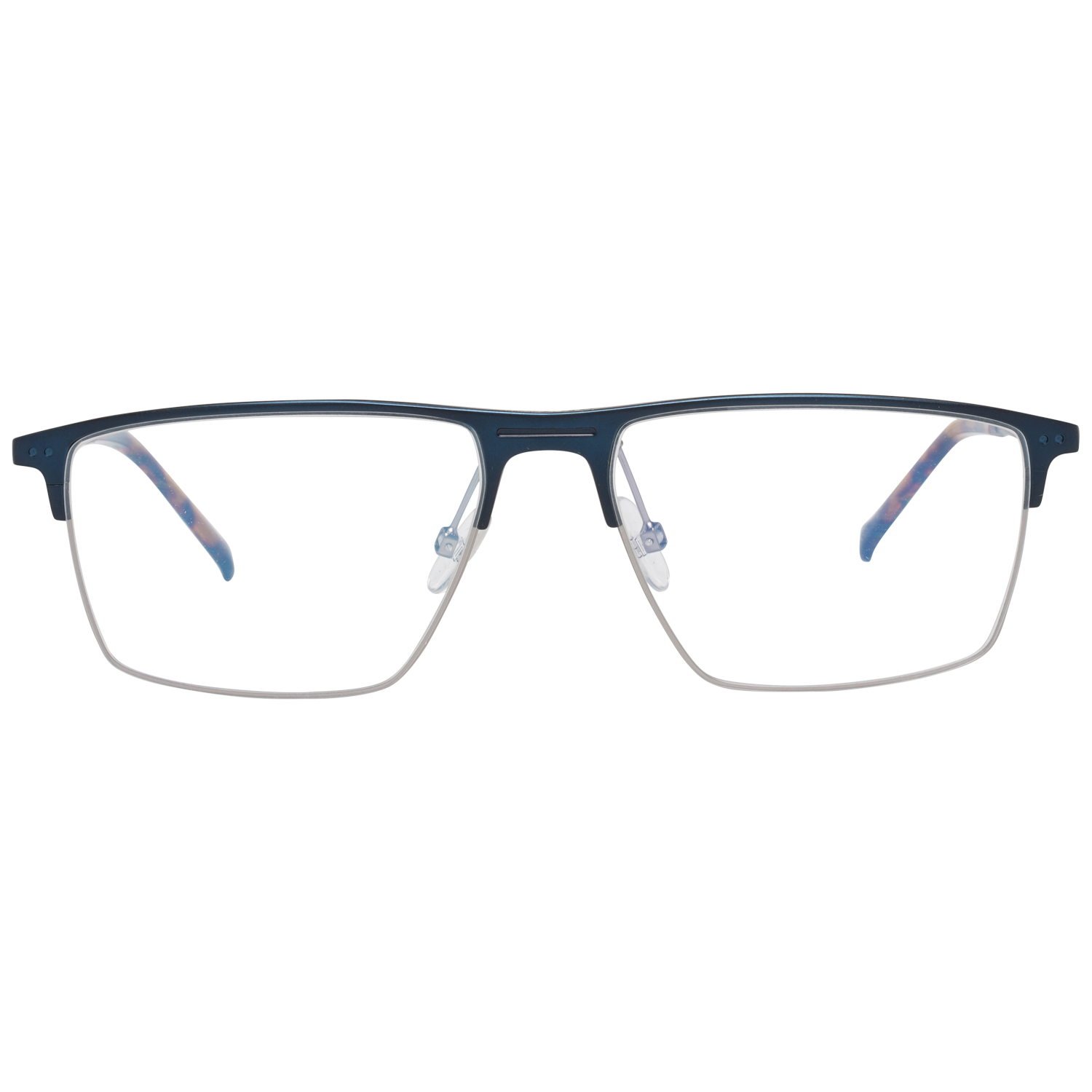Hackett Bespoke glasses in Blue with Metal frame, model Hackett Bespoke Optical Frames HEB250 54689, from Burghley & Co – Luxury eyewear UK