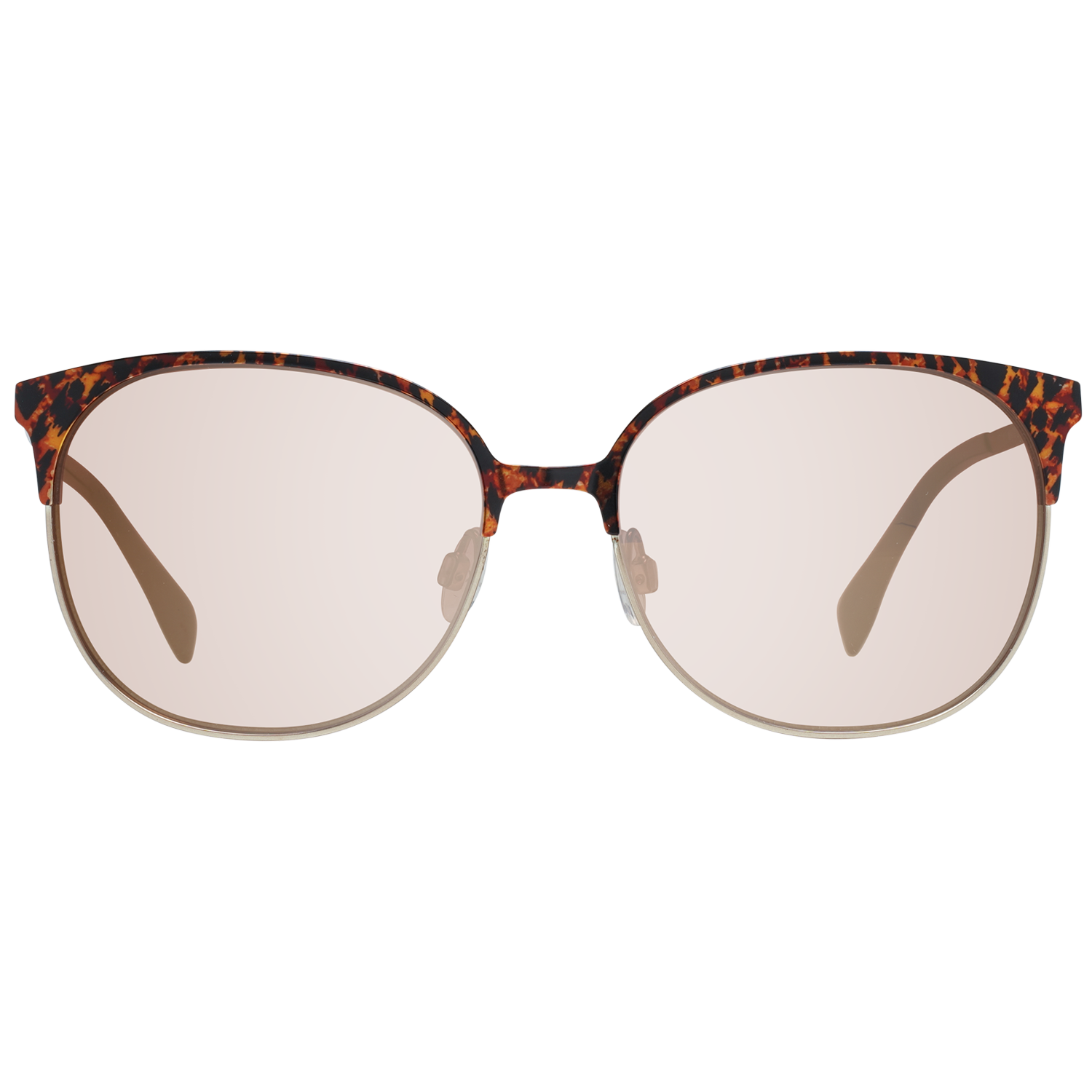 Karen Millen Round sunglasses in Gold with Metal frame, model Karen Millen Sunglasses KM7013 57121, from Burghley & Co – Luxury eyewear UK