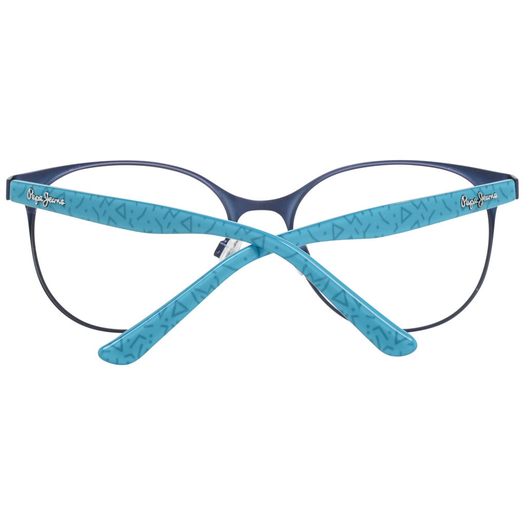 Pepe Jeans Round glasses in Blue with Metal frame, model Pepe Jeans Optical Frames PJ1299 53C3, from Burghley & Co – Luxury eyewear UK