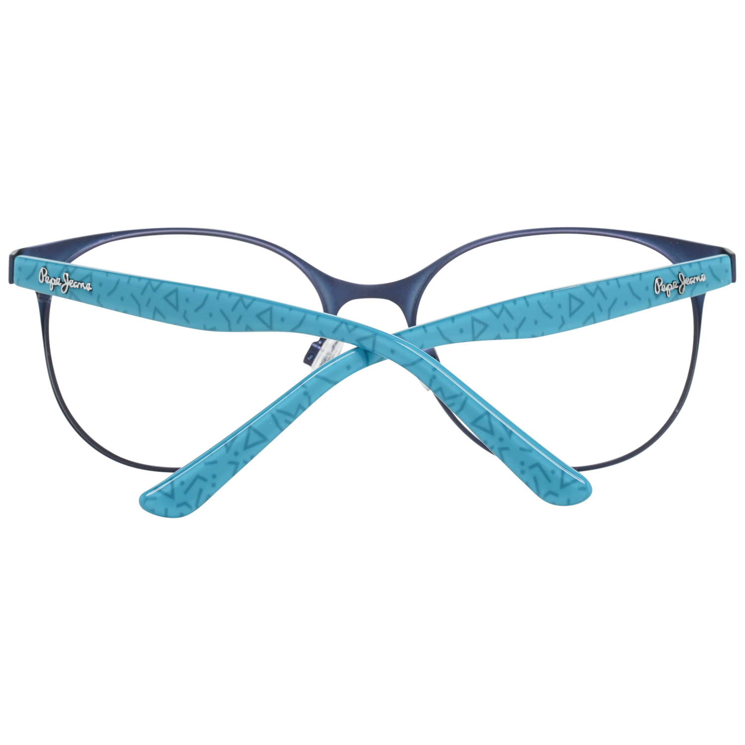 Pepe Jeans Round glasses in Blue with Metal frame, model Pepe Jeans Optical Frames PJ1299 53C3, from Burghley & Co – Luxury eyewear UK