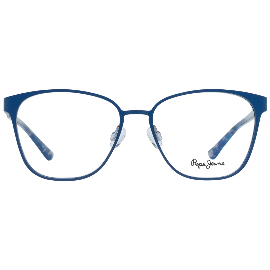 Pepe Jeans glasses in Blue with Metal frame, model Pepe Jeans Optical Frame PJ1296 C4 52, from Burghley & Co – Luxury eyewear UK