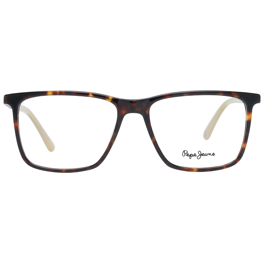 Pepe Jeans Rectangle glasses in Brown with Plastic frame, model Pepe Jeans Optical Frames PJ3364 52C2, from Burghley & Co – Luxury eyewear UK