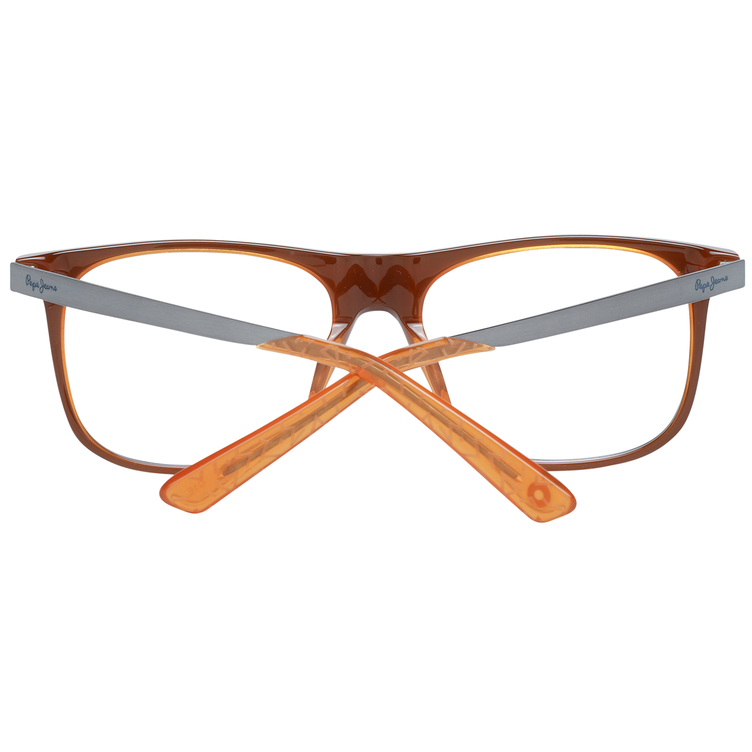 Pepe Jeans Square glasses in Grey with Metal frame, model Pepe Jeans Optical Frames PJ3365 55C3, from Burghley & Co – Luxury eyewear UK