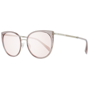 Karen Millen Cat-eye sunglasses in Pink with Metal frame, model Karen Millen Sunglasses KM5042 55297, from Burghley & Co – Luxury eyewear UK