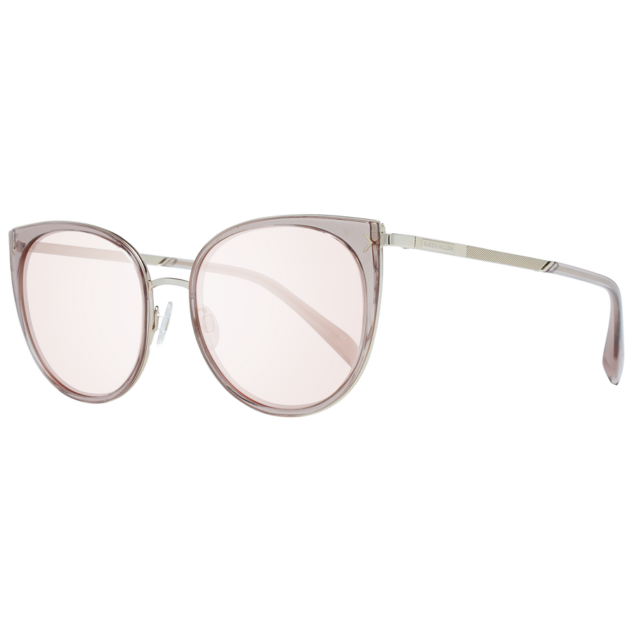 Karen Millen Cat-eye sunglasses in Pink with Metal frame, model Karen Millen Sunglasses KM5042 55297, from Burghley & Co – Luxury eyewear UK