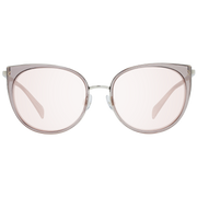 Karen Millen Cat-eye sunglasses in Pink with Metal frame, model Karen Millen Sunglasses KM5042 55297, from Burghley & Co – Luxury eyewear UK